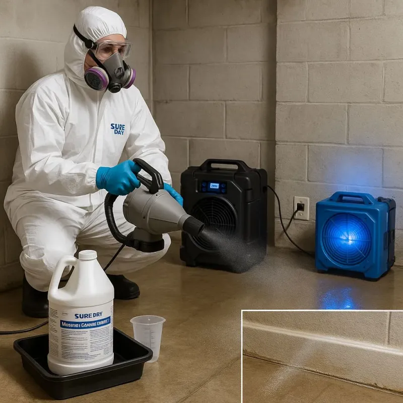 Sanitization and Odor Removal process in Jacksboro, TX