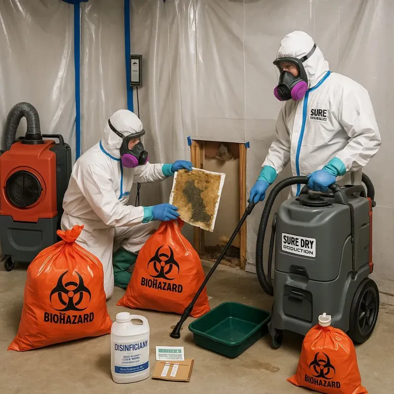 Contaminated Water Handling Protocols process in Jacksboro, TX
