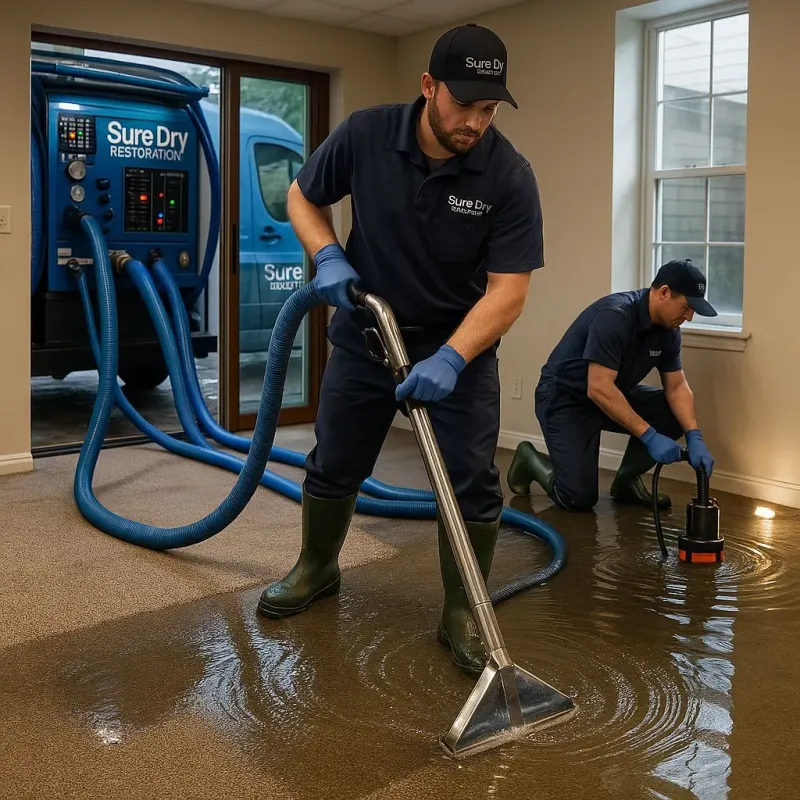 Water Extraction and Removal process in Jacksboro, TX